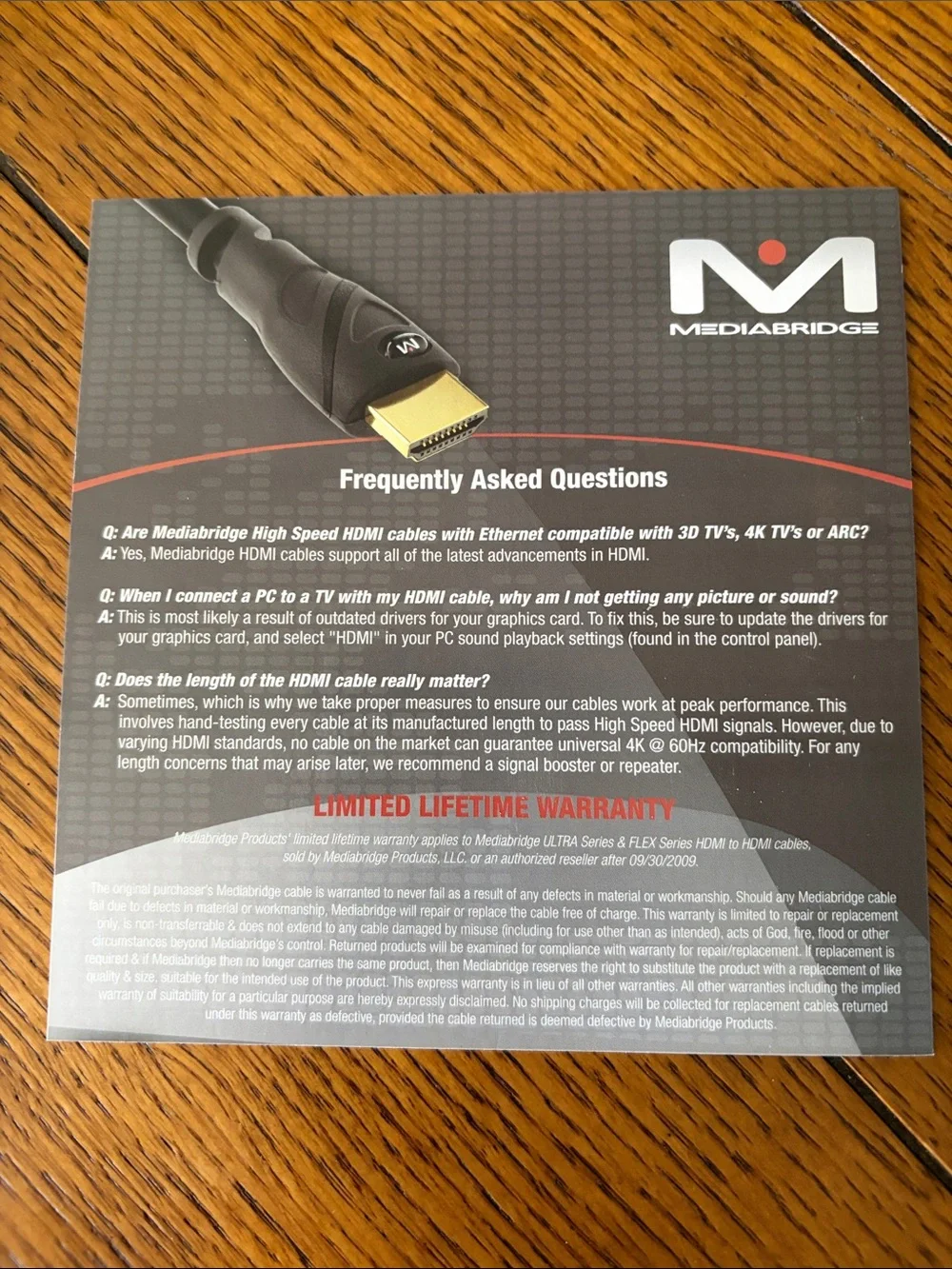 HDMI High Speed with Ethernet Cable